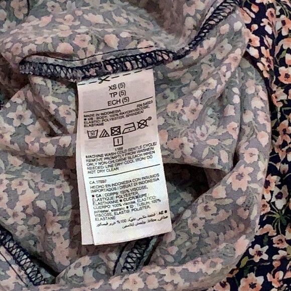 Girls Floral Romper - Picture 6 of 6